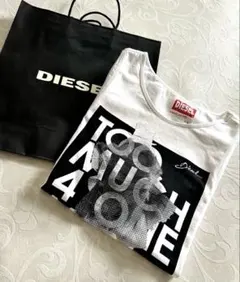 DIESEL グラフィックプリント Tシャツ ドッグ　プリントのサムネイル
