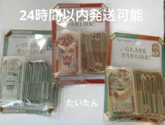 正規品 グラスパーラー ステッカー チョコミント ストロベリー プリン 合計3点