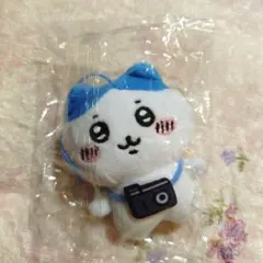 ちいかわ ハチワレ カメラ マスコット ぬいぐるみ