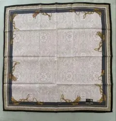 CELINE ロープ柄 綿100% ハンカチーフ