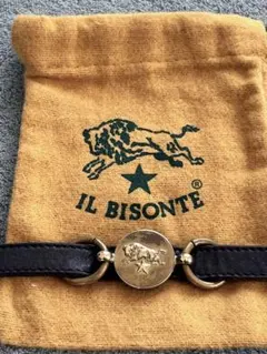 【IL BISONTE】イルビゾンテ レザーブレスレット 保存袋付き 本革のサムネイル
