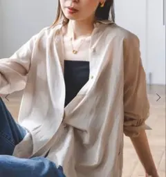 Clore + クロレ Airy Soft-Sheer Blouson - メルカリ