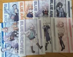 ローソン限定　ブルーアーカイブクリアファイル8種　フルコンプセット