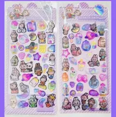 ラブブ　LABUBU ボンボンドロップ シール 2シートセット