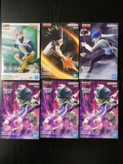 HUNTER×HUNTER プライズ フィギュア 内袋未開封 6個まとめ売り