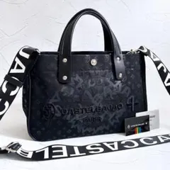 CASTELBAJAC インサイトドライビングトートバッグ 2way 黒 美品