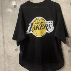 Los Angeles Lakers メッシュTシャツ ブラック