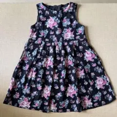 BeBe 花柄ワンピース 140