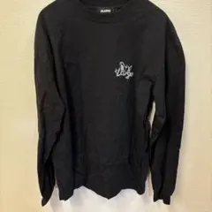 XLARGE ブラック ロングスリーブTシャツ