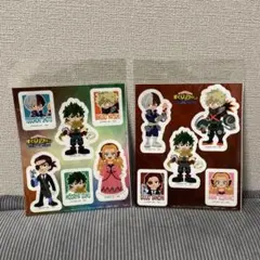 僕のヒーローアカデミア ステッカーシート 2枚セット