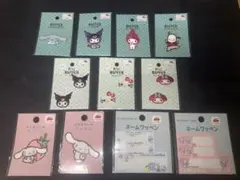 サンリオ刺繍ミニワッペン11個セット