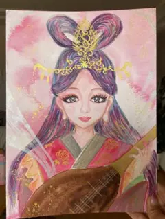 絵師100人展 15 和武はざの メタルアートプレート - メルカリ