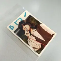 中森明菜生写真　★当時物★1982年