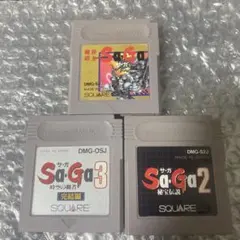 SaGaシリーズ ゲームボーイソフト 3本セット