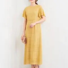 【美品】UNITED ARROWS パーティドレス　ロングワンピースのサムネイル