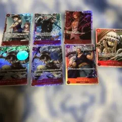 ジ*ー様 ワンピースカードゲーム　セット売り　SR26枚