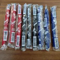 【新品】Pentel サインペン 水性 9本セット 赤 黒 青　各3本のサムネイル