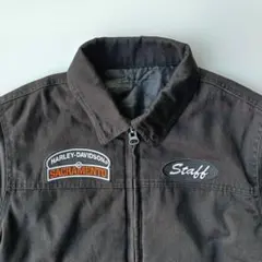 00s HARLEY-DAVIDSON 短丈 スタッフブルゾンのサムネイル