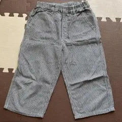 無印良品　ハーフパンツ　ストライプ