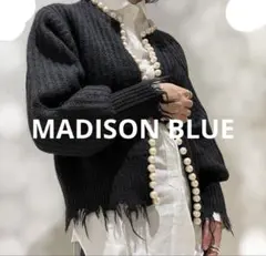 MADISON BLUE マディソンブルー　ブラック　カーディガンのサムネイル