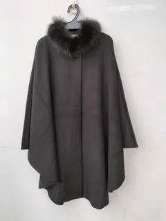 ルイフェロー　Louis Feraud ファーコート Louis Feraud ルイフェロー レザー フォックスファー コート