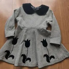 Shirley Temple ギンガムチェック ワンピース 110cm