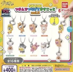 スキズ SKZOO つまんでつなげてますこっと ガチャ　１６種コンプリートセット