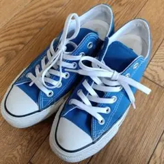 コンバース　23.5 ブルー
