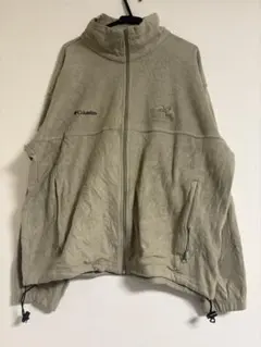 Columbia コロンビア フリースジャケット 2way 鷹ロゴ 羽織 90s