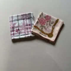 Burberry ハンカチ 2枚セット