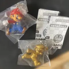 2個セット　スーパーマリオ　めじるしアクセサリー2