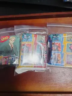 マクドナルド ハッピーセット UNO SPY×FAMILY 3パックセット