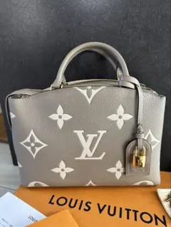 Louis Vuitton グレーベージュ ショルダーバッグ オンザゴーPM - メルカリ