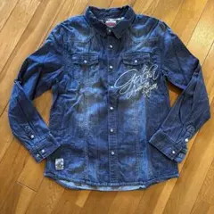 GUTCHA デニムシャツ Lサイズのサムネイル