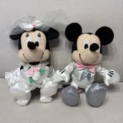 ミッキーミニー ウェディングぬいぐるみ