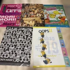 キャラクタークリアファイル 5枚セット