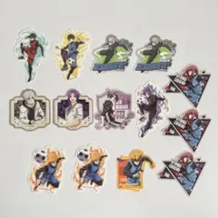 ブルーロック　ステッカー　ビスケット　14枚　まとめ売り＋マスキングテープ1個