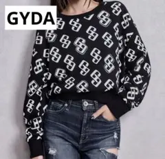 GYDA♡LINEモールヤンニットもこもこパーカー♡ブラック GYDA♡LINEモールヤンニットもこもこパーカー♡ブラック - メルカリ