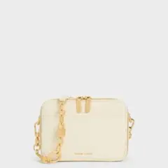 CHARLES & KEITH ロック&キーチェーン バッグ