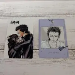 NANA ツインウエハースカード　矢沢あい　レン＆ナナ