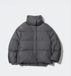 UNIQLO ユニクロ ソフトダウンジャケット XL グレー　灰色　アウター　冬