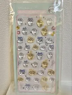 ちぃかわ 立体 ぷっくり シール