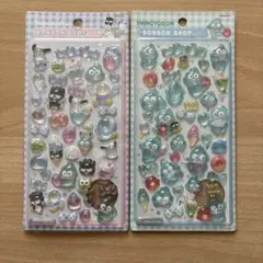 はぴだんぶい ハンギョドン ボンボンドロップシール 2点セット 即購入OK