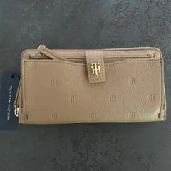 新品未使用Tommy Hilfiger 長財布 カードケース付き ベージュ