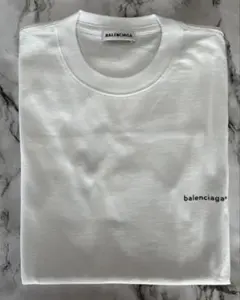 BALENCIAGA ロゴ Tシャツ ホワイトのサムネイル