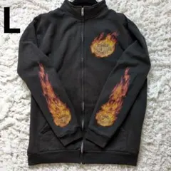 ファイヤーパターン パーカー