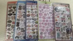 【正規品】ボンボンドロップシール和柄/5枚セット