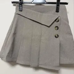 GRL インパン裏地付きアシンメトリーミニスカート tu725 Mサイズ