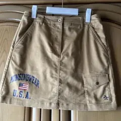 Munsingwear ベージュ スカート 9号
