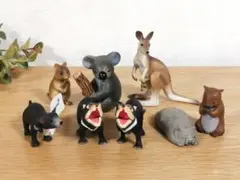 オーストラリアの仲間たち 動物フィギュア